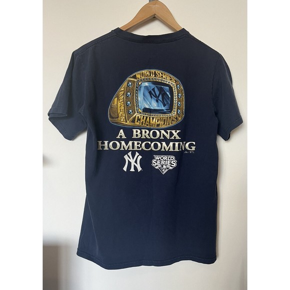 Majestic New York Yankees Time For 27 2009 World Series T Shirt Size Small - Picture 5 of 9